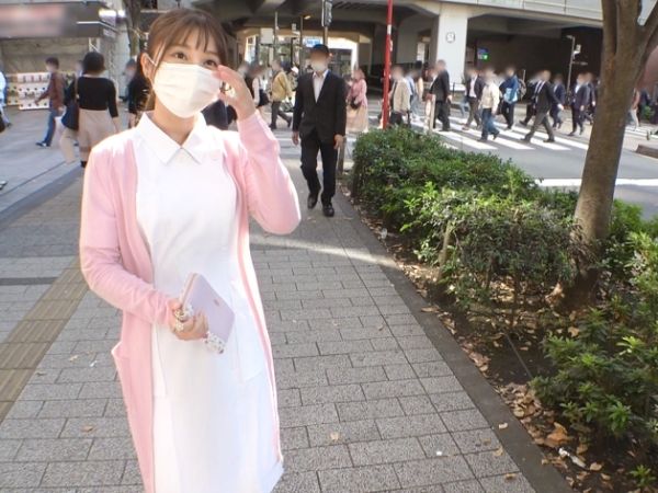 【ナースの裏顔】『仕事のストレス、私が癒してあげる…』昼休みの看護師が密かにホテルで本能むき出しSEX！白衣の天使が乱れまくる姿に興奮必至！！
