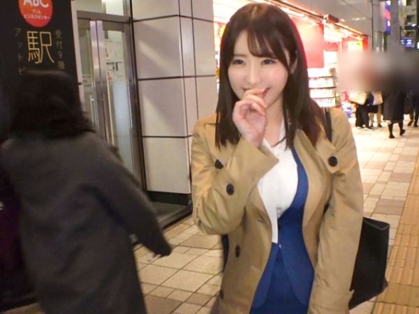 【FカップOL】美貌女性、脱がしたらドスケベおっぱいでした♪大当たりのお仕事帰り女がイキすぎっ!!