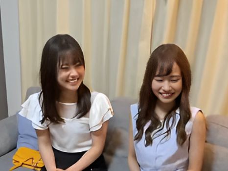 【宅飲みNTR】『やだ…上司にバレちゃう…』2人の新人OLが上司と宅飲み中、お酒でほろ酔い気分に！クンニで敏感なアソコを責められ、若々しいおマンコがヌレヌレに…上司の目が届かない隙に、若手社員に中出しされちゃう危険な夜！♡